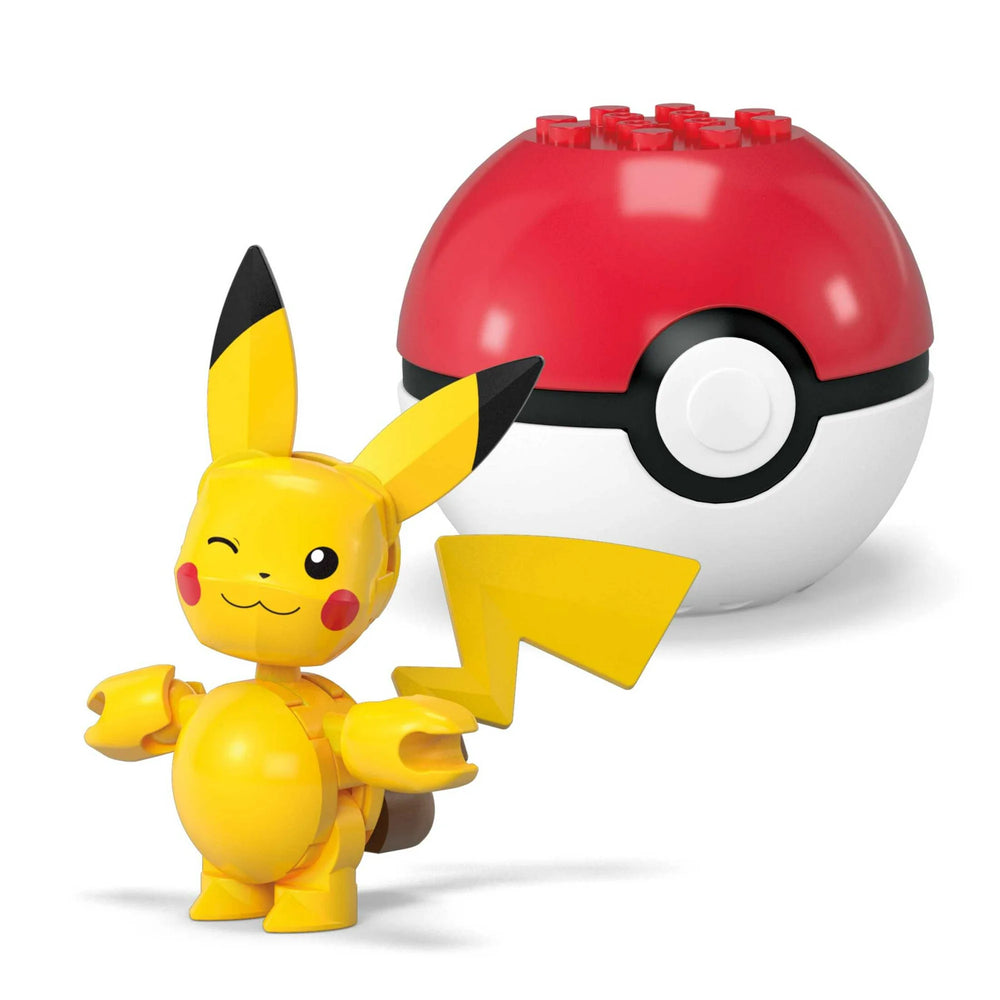 Pokemon Mega Poke Ball 2-Pack Ditto & Pikachu