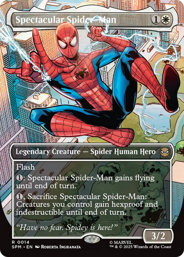 Spectacular Spider-Man (Borderless) [Marvel's Spider-Man Prerelease Promos]