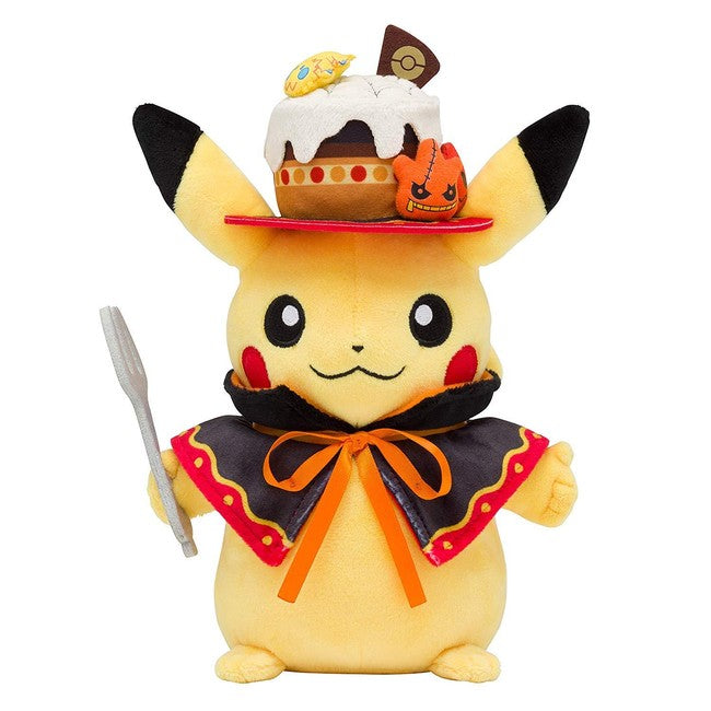 Pokemon Pikachu Plush Pokemon Center Original Halloween Doll: We Are team Treat Plush